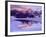 Mount Dana at Sunset Reflecting in Partially Frozen Lake, Sierra Nevada Mountains, California, USA-Christopher Talbot Frank-Framed Photographic Print