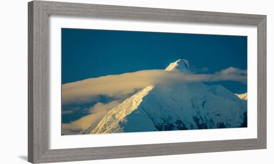 Mount Denali, previously known as McKinley from Wonder Lake, Denali National Park, Alaska-null-Framed Photographic Print