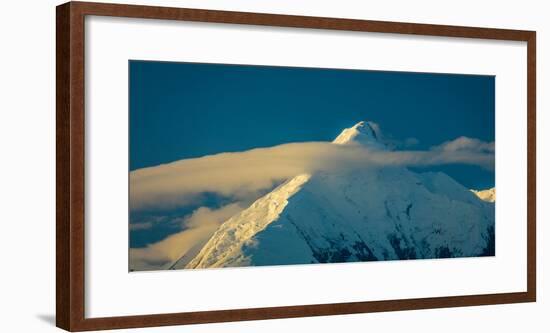 Mount Denali, previously known as McKinley from Wonder Lake, Denali National Park, Alaska-null-Framed Photographic Print