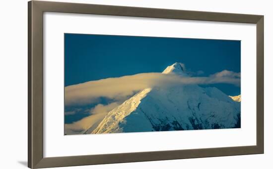 Mount Denali, previously known as McKinley from Wonder Lake, Denali National Park, Alaska-null-Framed Photographic Print