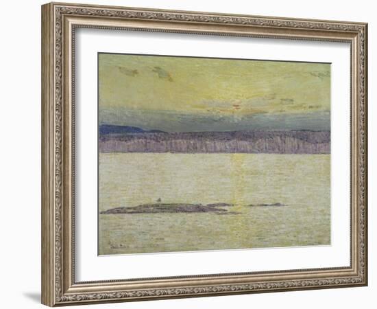 Mount Desert, Maine-Childe Hassam-Framed Giclee Print