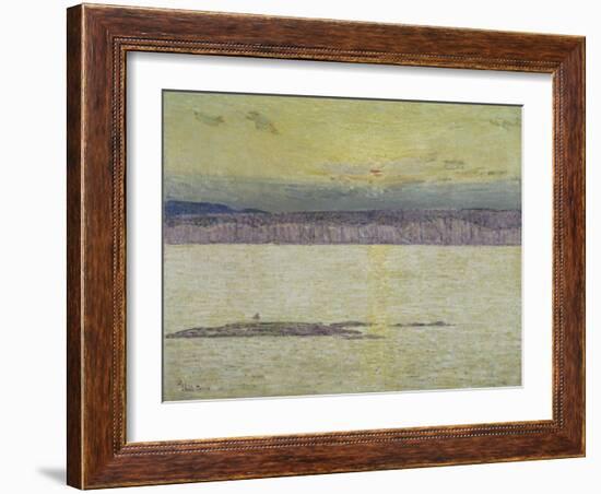 Mount Desert, Maine-Childe Hassam-Framed Giclee Print