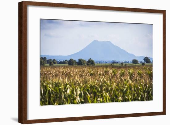 Mount Edgecumbe (Putauaki), Near Whakatane, Bay of Plenty, North Island, New Zealand, Pacific-Matthew Williams-Ellis-Framed Photographic Print