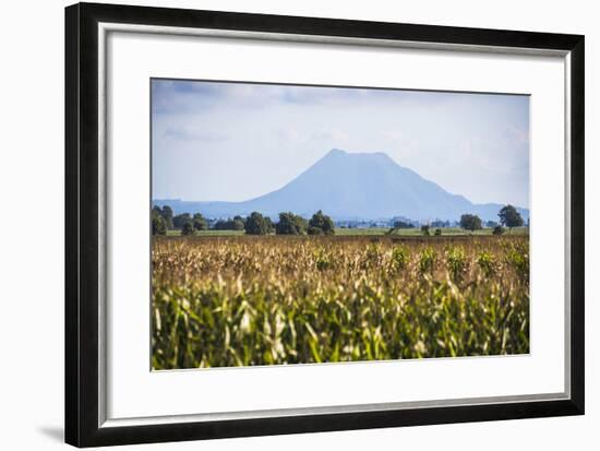 Mount Edgecumbe (Putauaki), Near Whakatane, Bay of Plenty, North Island, New Zealand, Pacific-Matthew Williams-Ellis-Framed Photographic Print