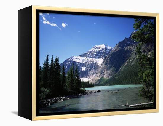 Mount Edith Cavell, Jasper National Park, Rocky Mountains, Alberta, Canada-Geoff Renner-Framed Premier Image Canvas