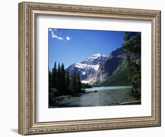 Mount Edith Cavell, Jasper National Park, Rocky Mountains, Alberta, Canada-Geoff Renner-Framed Photographic Print