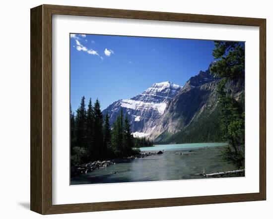 Mount Edith Cavell, Jasper National Park, Rocky Mountains, Alberta, Canada-Geoff Renner-Framed Photographic Print