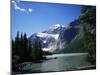 Mount Edith Cavell, Jasper National Park, Rocky Mountains, Alberta, Canada-Geoff Renner-Mounted Photographic Print