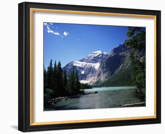 Mount Edith Cavell, Jasper National Park, Rocky Mountains, Alberta, Canada-Geoff Renner-Framed Photographic Print