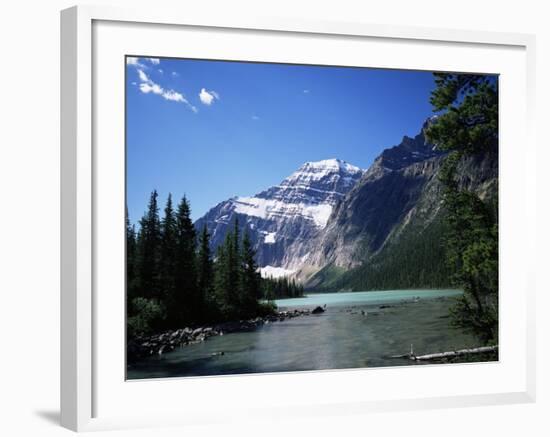 Mount Edith Cavell, Jasper National Park, Rocky Mountains, Alberta, Canada-Geoff Renner-Framed Photographic Print