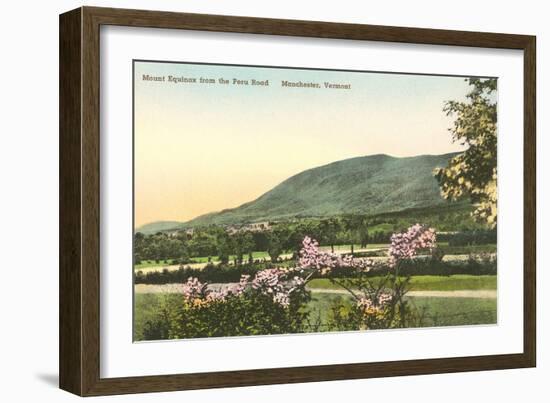 Mount Equinox, Manchester-null-Framed Art Print