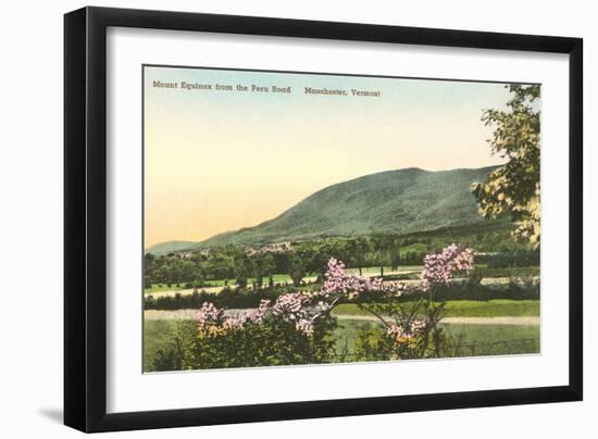 Mount Equinox, Manchester-null-Framed Art Print