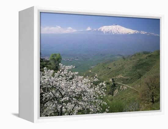 Mount Etna, Island of Sicily, Italy, Mediterranean-N A Callow-Framed Premier Image Canvas