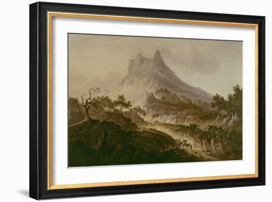 Mount Etna, Sicily-Frederick Goodall-Framed Giclee Print
