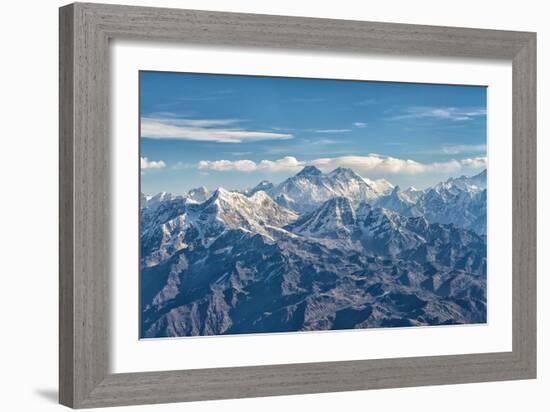 Mount Everest in Mahalangur, Nepal-Ivan Batinic-Framed Photographic Print