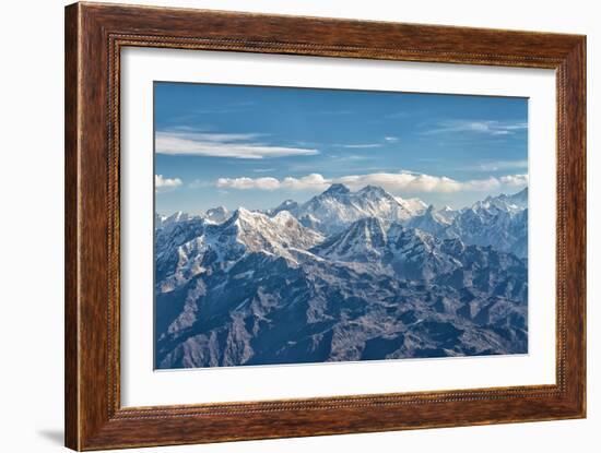 Mount Everest in Mahalangur, Nepal-Ivan Batinic-Framed Photographic Print