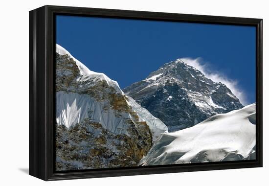 Mount Everest, Nepal-David Noyes-Framed Premier Image Canvas