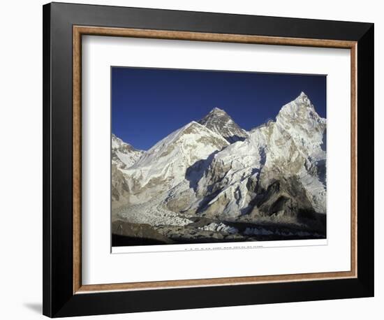 Mount Everest-AdventureArt-Framed Photographic Print
