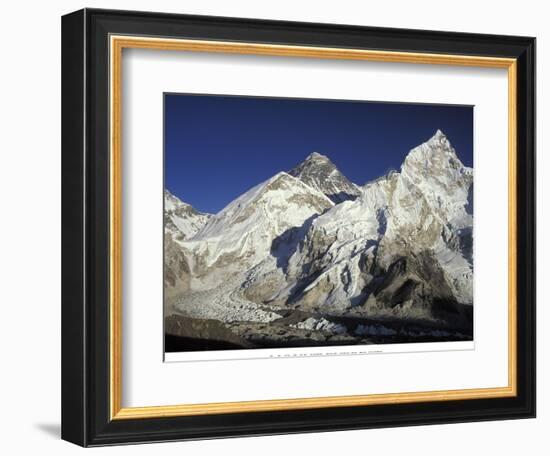 Mount Everest-AdventureArt-Framed Photographic Print