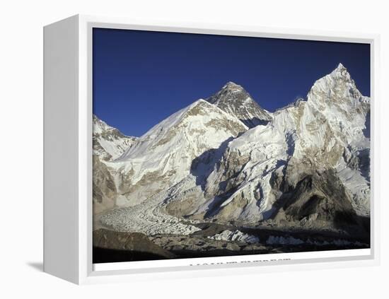 Mount Everest-AdventureArt-Framed Premier Image Canvas