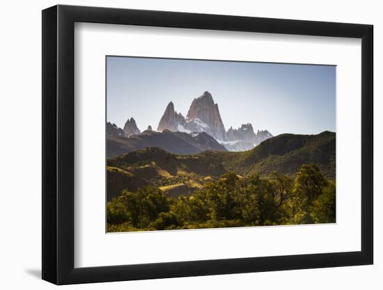 Mount Fitz Roy (Cerro Chalten) Sunset, El Chalten, Patagonia, Argentina, South America-Matthew Williams-Ellis-Framed Photographic Print