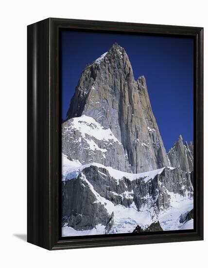 Mount Fitz Roy in Argentina-Craig Lovell-Framed Premier Image Canvas