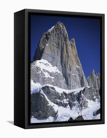 Mount Fitz Roy in Argentina-Craig Lovell-Framed Premier Image Canvas