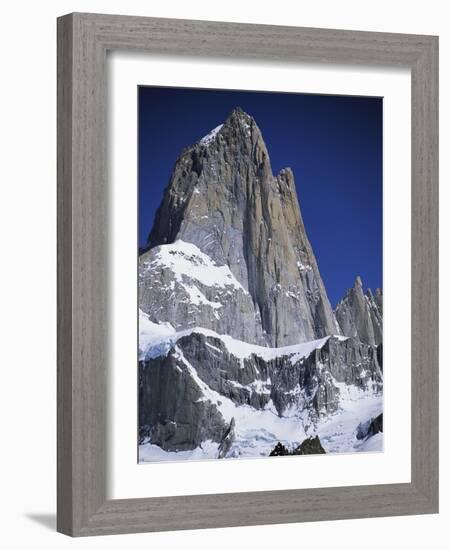 Mount Fitz Roy in Argentina-Craig Lovell-Framed Photographic Print