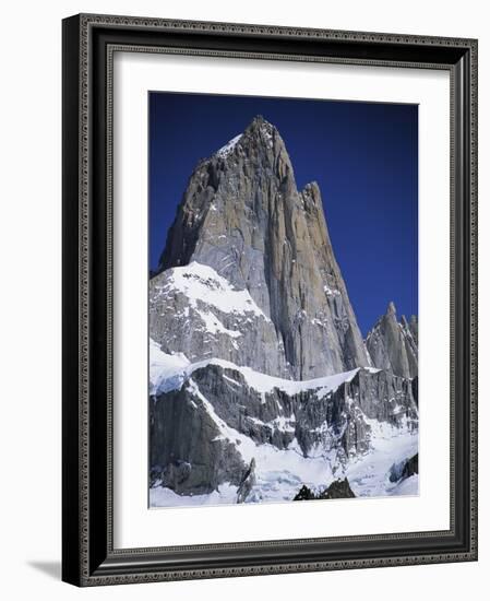 Mount Fitz Roy in Argentina-Craig Lovell-Framed Photographic Print