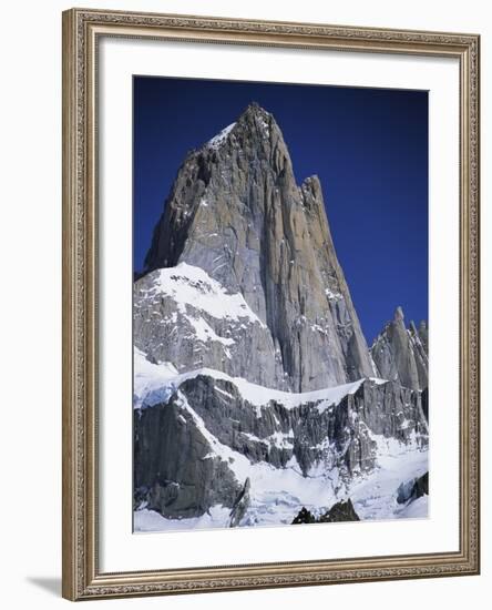 Mount Fitz Roy in Argentina-Craig Lovell-Framed Photographic Print