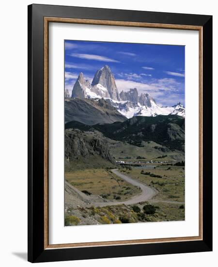 Mount Fitzroy, Patagonia, Argentina-Walter Bibikow-Framed Photographic Print