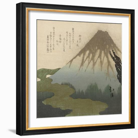 Mount Fuji, 1890-1900-Toyota Hokkei-Framed Giclee Print