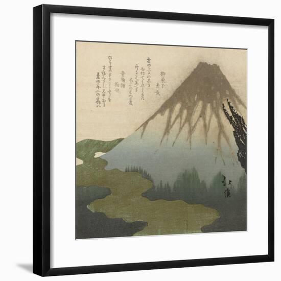 Mount Fuji, 1890-1900-Toyota Hokkei-Framed Giclee Print