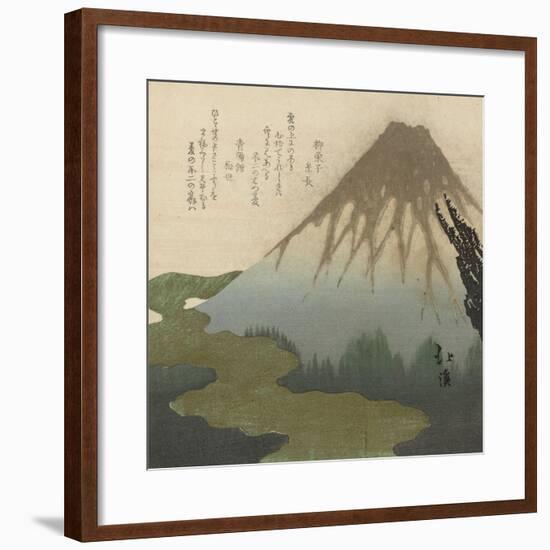 Mount Fuji, 1890-1900-Toyota Hokkei-Framed Giclee Print