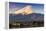 Mount Fuji at Sunrise as Seen from Lake Kawaguchi, Yamanashi Prefecture, Japan-Stefano Politi Markovina-Framed Premier Image Canvas