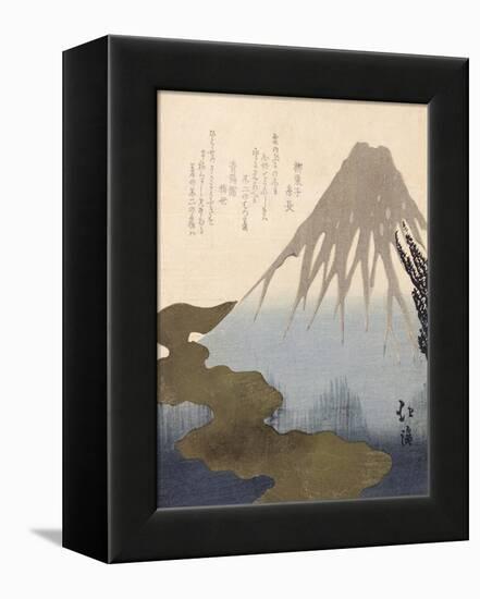 Mount Fuji under the Snow-Toyota Hokkei-Framed Premier Image Canvas