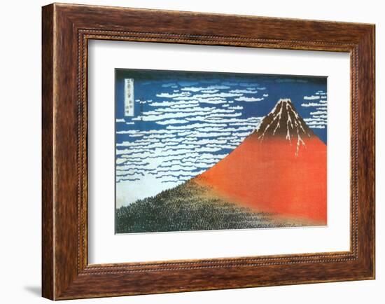 Mount Fuji-Katsushika Hokusai-Framed Art Print