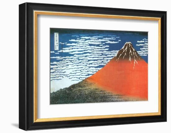 Mount Fuji-Katsushika Hokusai-Framed Art Print