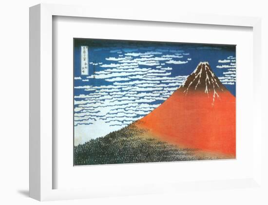 Mount Fuji-Katsushika Hokusai-Framed Art Print