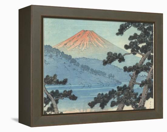 Mount Fuji-Kawase Hasui-Framed Premier Image Canvas