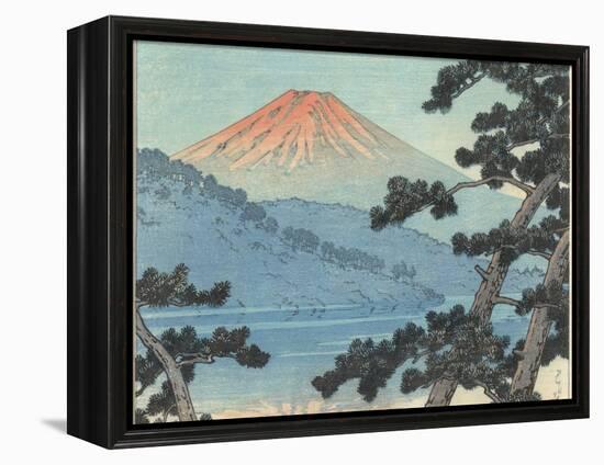 Mount Fuji-Kawase Hasui-Framed Premier Image Canvas