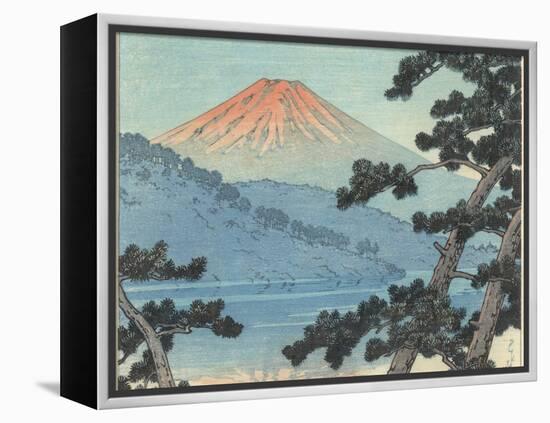 Mount Fuji-Kawase Hasui-Framed Premier Image Canvas