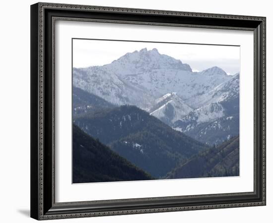 Mount Gardner, Winthrop Area, North Cascades Range, Washington State, USA-De Mann Jean-Pierre-Framed Photographic Print