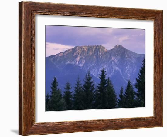 Mount Giewont and Zakopane, Tatra Mountains, Poland, Europe-Gavin Hellier-Framed Photographic Print