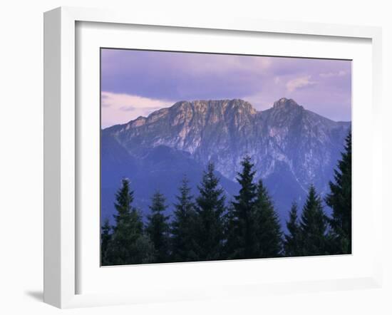 Mount Giewont and Zakopane, Tatra Mountains, Poland, Europe-Gavin Hellier-Framed Photographic Print