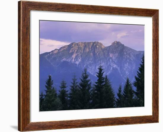 Mount Giewont and Zakopane, Tatra Mountains, Poland, Europe-Gavin Hellier-Framed Photographic Print