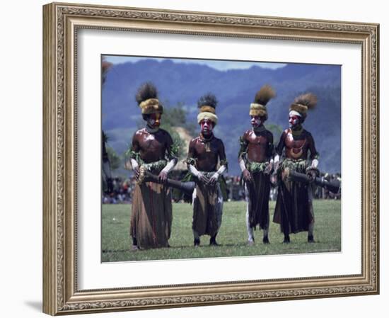 Mount Hagen Boys, Papua New Guinea-Maureen Taylor-Framed Photographic Print
