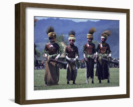 Mount Hagen Boys, Papua New Guinea-Maureen Taylor-Framed Photographic Print