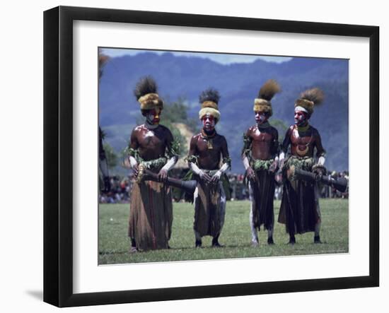 Mount Hagen Boys, Papua New Guinea-Maureen Taylor-Framed Photographic Print