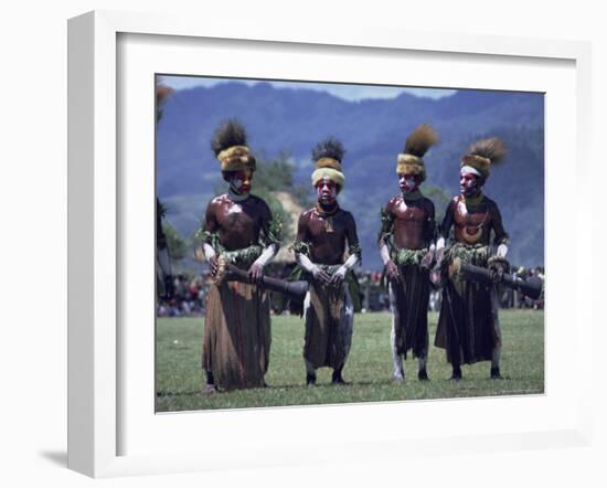 Mount Hagen Boys, Papua New Guinea-Maureen Taylor-Framed Photographic Print